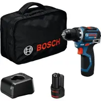 Bosch GSR 12V-32 SOLO ACCUSCHROEFBOORMACHINE TAS - 2X GBA 12V 2,0 Ah