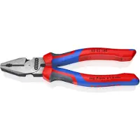 Knipex Kracht-combinatietang gepolijst met meercomponentengrepen 180mm