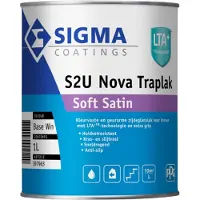 Sigma S2U Nova Traplak Soft Satin - Op Kleur Gemengd - 1L - Lak
