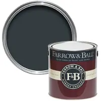 Farrow & Ball Flat Eggshell Black Blue No.95 - 5L
