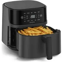 Brabantia Airfryer XXL - 5.7 liter - Digitaal Touchscreen - 10 Kookprogramma's - Tot 5 Personen - PFAS-Vrij - 80ºC tot 200ºC - 1700 Watt - BBEK1136