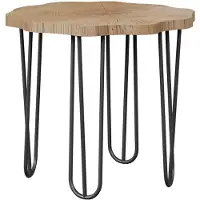 Vicco Ringo Salontafel – 50 x 50 cm Eiken