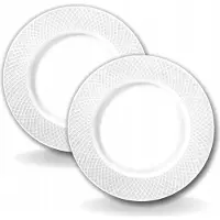 Wilmax Porseleinen Dinerborden Rond 28 cm - Set van 2