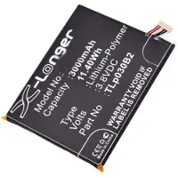 123accu Alcatel TLp030B2 accu (3000 mAh, huismerk)