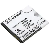 123accu Orange TLi013B2 / TLi013BB accu (1300 mAh, huismerk)