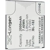 123accu Gsmart BL-182 accu (2000 mAh, huismerk)