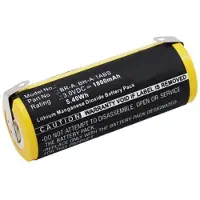 123accu Panasonic BR-A-TABS accu (1800 mAh, huismerk)
