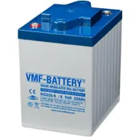 VMF DG225-6 Deep Cycle Gel accu (6V, 225 Ah, T14 terminal)