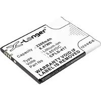 123accu Coolpad BTR3635A / CPLD-417 accu (3.95 V, 2200 mAh, huismerk)