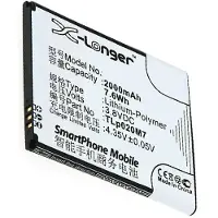 123accu TCL TLp020M7 accu (2000 mAh, huismerk)