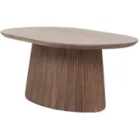 Giga Meubel Salontafel Salvador Walnoot Ovaal 90cm