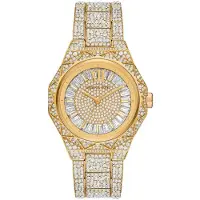 Michael Kors MK7398 Raquel Pave Goudkleurig Dameshorloge