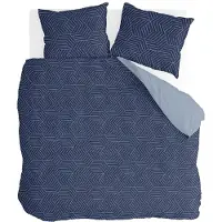 Byrklund Dekbedovertrek Lined Grid 200 x 200/220 cm