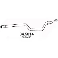 ASSO 34.5014 Voorpijp