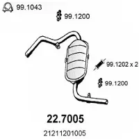 ASSO 22.7005 Einddemper