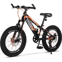 Velo Urban 20 Inch Kinder Mountainbike – 7-speed Shimano – Schijfremmen – Oranje & Zwart