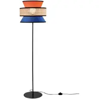 LUCE Design Vloerlamp Gazebo, geel / oranje, Woon-/ Eetkamer, Textiel / Stof / Zijde, vloerlamp