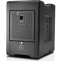 SanDisk Professional G-RAID SHUTTLE 4 - Harde schijf array - 104 TB - 4 schachten - 4 x 104 TB harde schijven - Thunderbolt 3, USB 3.2 Gen 2 (extern)