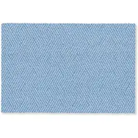 MuchoWow Deurmat 90x60 cm - Droogloopmat Donkerblauw - Patroon - Lijnen - Mat voor binnen - Schoonloopmat - Deurmatten met print - Inloopmat