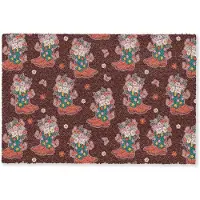 MuchoWow Deurmat 60x40 cm - Droogloopmat Donker - Cowboy - Laars - Patroon - Mat voor binnen - Schoonloopmat - Deurmatten met print - Inloopmat