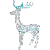 Luca Lighting Kerst vloerlamp regenboog hert 60cm incl. LED - Niji