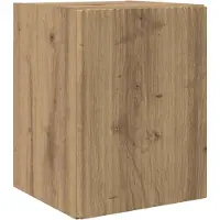 vidaXL TV Wandkast 30 x 31 x 40 cm Ambachtelijk Eiken Bewerkt hout