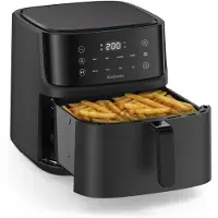 Brabantia Airfryer XXL - 7.6 liter - Digitaal Touchscreen - 8 Kookprogramma's - Tot 8 Personen - PFAS-Vrij - 80ºC tot 200ºC - 1700 Watt - BBEK1138