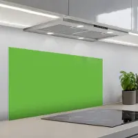 KitchenYeah Spatscherm 100x50 cm - Zelfklevende achterwand Groen - Kleuren - Natuur - Keuken muurbeschermer - Spatwand fornuis