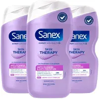 Sanex 3x Skin Therapy Douche Olie Anti Irritation 450 Ml