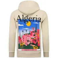 Top Star Oversized hoodie met capuchon algeria print