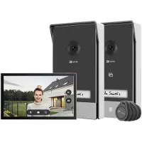 Ezviz Video intercom - - HP7- 2 ENTRY KIT - 2 outdoor units - Indoor monitor