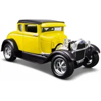Maisto Ford Model A 1929 Geel Schaal 1:24 Modelauto