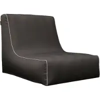 B Living Opblaasbare outdoor sofa - Dark Grey – St. Maxime outdoor (kleur) Sofa - 70 x 90 x 70 cm – lounge stoel – zitzak – zitkussen – beschikbaar in verschillende kleuren