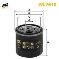 WIX FILTERS WL7610 Oliefilter