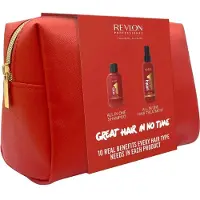 Revlon UniqOne Classic Hair Treatment 150ml + Classic Shampoo 100ml + Cosmetic Bag Haarverzorgingsset 1 st