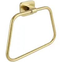 REA 5910 Nico - Handdoekhouder - Geborsteld Goud - 21,5X5X17Cm
