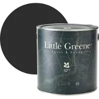 Little Greene Intelligent Floor Paint - Lamp Black No. 228 - 1L