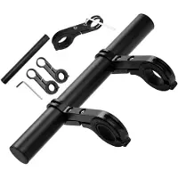 Edibazzar Merkloze Fietstuur Extender: Organizer & Telefoonhouder