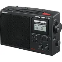 Ginza.se Radio DAB+, AM, FM DAB+, Bluetooth Zwart