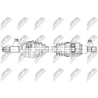 NTY NPW-NS-204 Aandrijfas