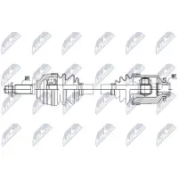 NTY NPW-KA-428 Aandrijfas