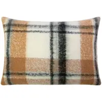 Mars & More Kussen ruit boucle beige 40x60cm