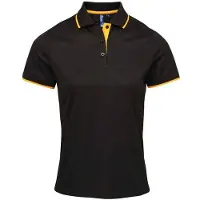 Premier Dames coolchecker contrast poloshirt