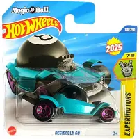 Hot Wheels DECIDEDLY GO MAGIC 8 BALL TURQUOISE 188/250 HW EXPERIMOTORS 7/10 SHORT CARD 2025