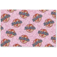 MuchoWow Deurmat 60x40 cm - Droogloopmat Disco - Bal - Patroon - Roze - Mat voor binnen - Schoonloopmat - Deurmatten met print - Inloopmat