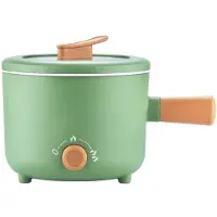 Eafc Mini Soepmaker/Hotpot 1L Elektrisch – Soupmaker 500W + houten spatel - groen