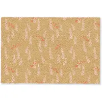 MuchoWow Deurmat 60x40 cm - Droogloopmat Zee - Dieren - Geel - Algen - Mat voor binnen - Schoonloopmat - Deurmatten met print - Inloopmat