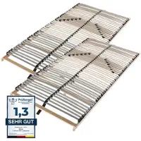 Sleepneo lattenbodem 160x200 (2x 80x200) - beukenhout - 42 latten - - bedbodem