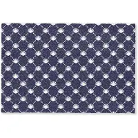 MuchoWow Deurmat 90x60 cm - Droogloopmat Oceaan - Schelp - Blauw - Wit - Mat voor binnen - Schoonloopmat - Deurmatten met print - Inloopmat