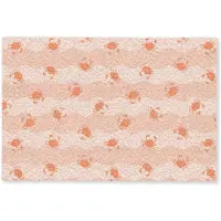 MuchoWow Deurmat 60x40 cm - Droogloopmat Zee - Dieren - Roze - Krab - Mat voor binnen - Schoonloopmat - Deurmatten met print - Inloopmat